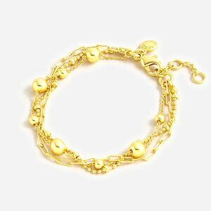 J. Crew gold bracelet NWT